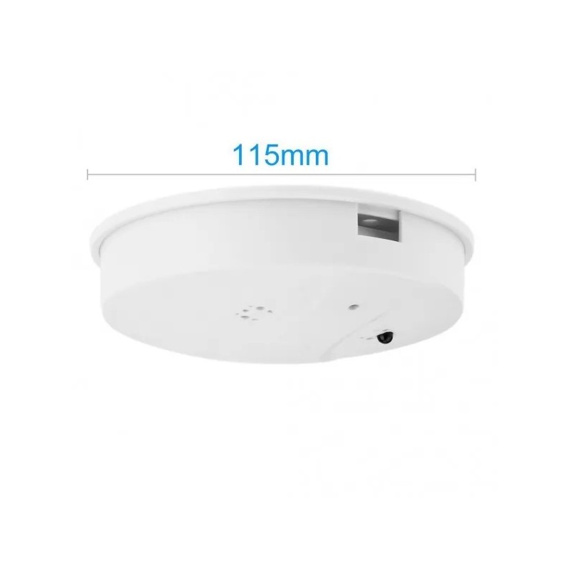 Détecteur de fumée caméra espion WIFI accessible à distance