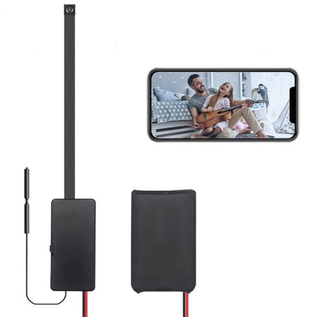Telecamera WIFI Grandangolare 100° con Rilevamento del Movimento