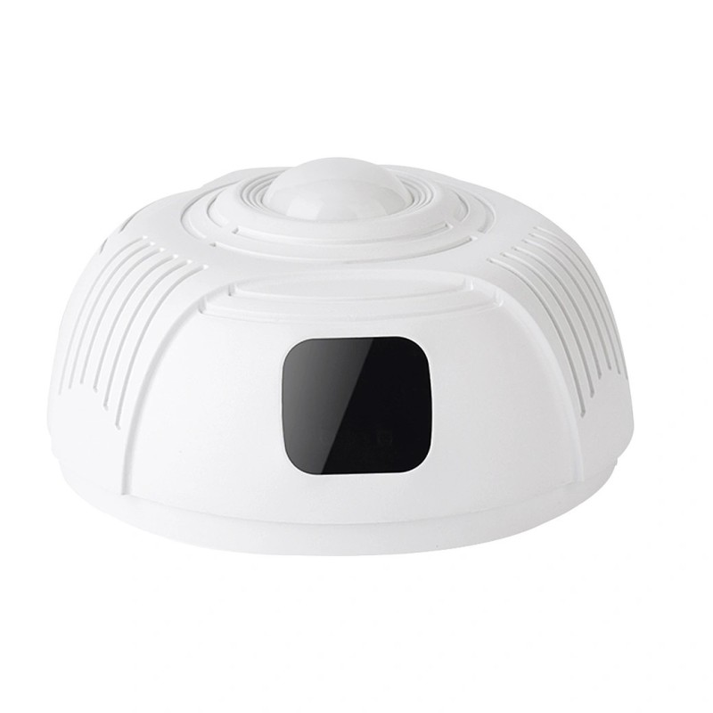 Detector de humo cámara WIFI larga autonomía giratoria 330°