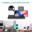 Station de charge induction avec caméra WIFI Full HD