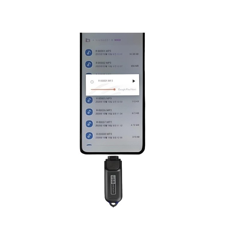 Micrófono grabador con detección de ruido 20 días para Smartphone