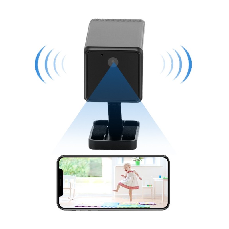 Caméra Wi-Fi étanche longue autonomie en détection de mouvement
