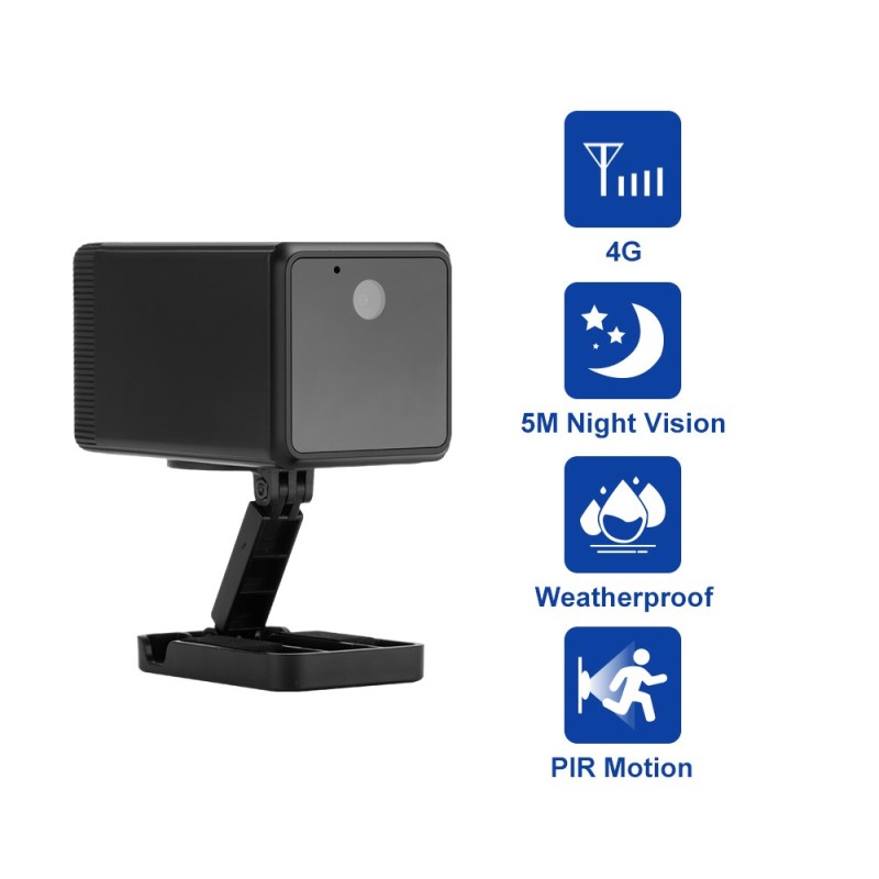 Telecamera Wi-Fi impermeabile con lunga autonomia in standby e rilevamento di movimento