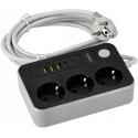 Telecamera WiFi Full HD in Ciabatta e Porte USB