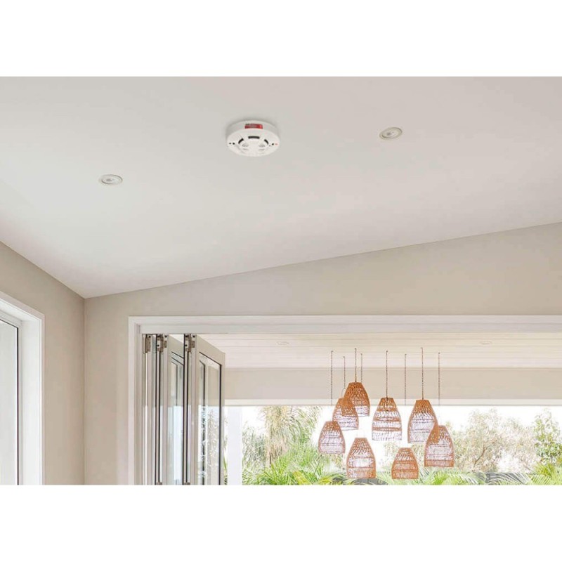 Détecteur de fumée caméra WIFI accessible à distance