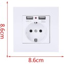 Full HD Camera with Motion Detection in Wall Socket