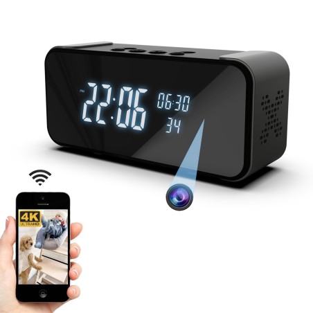 Telecamera WiFi Full HD in Sveglia Bluetooth