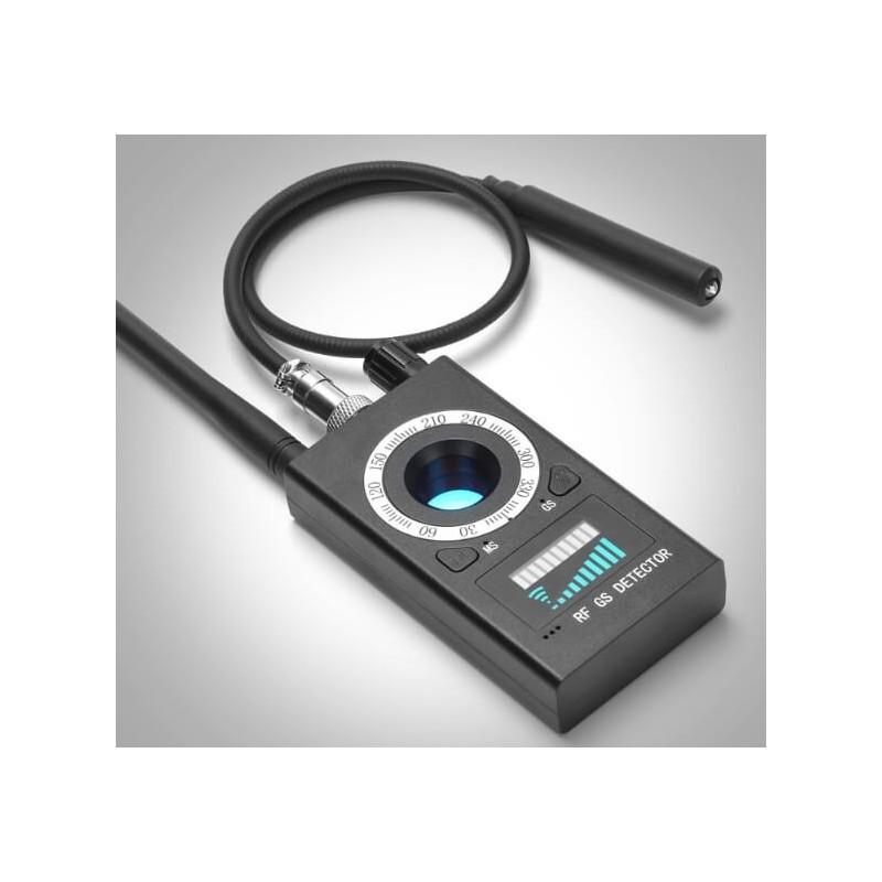 Détecteur PRO de caméra espion GPS, GMS et fréquences