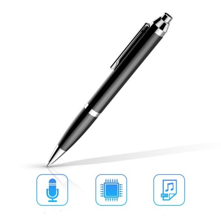 Audio-Aufnahmestift mit Geräuscherkennung – 20 Stunden