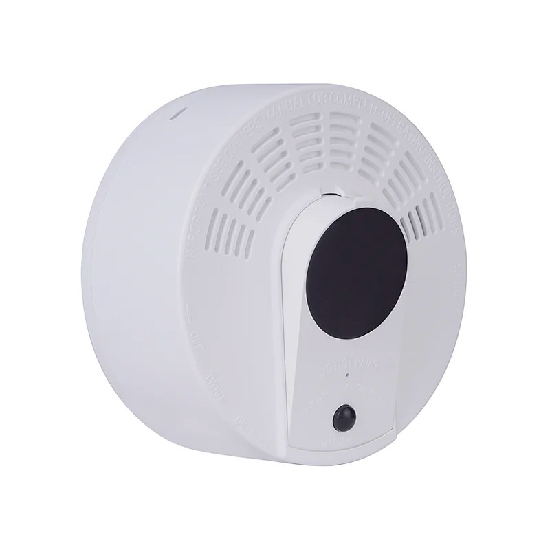 Détecteur de fumée caméra espion WIFI longue autonomie 1 an détection de mouvement