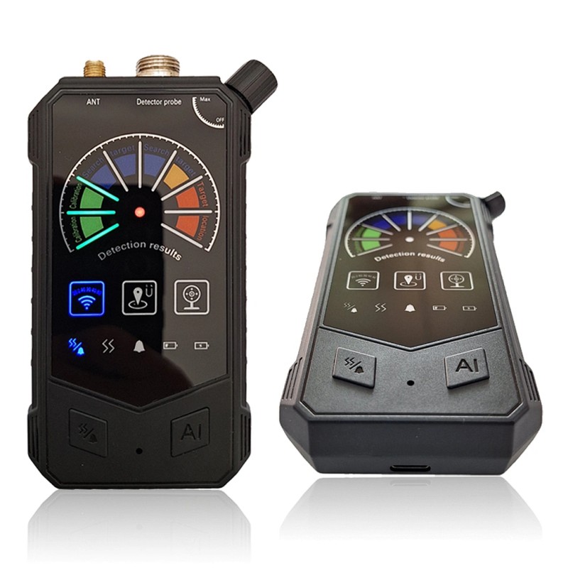 Détecteur professionnel caméra micro traceur GPS