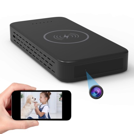 Caméra WIFI Batterie de secours détection de mouvement Full HD
