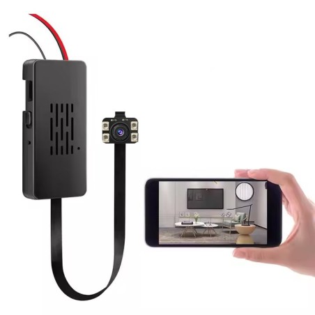 Caméra WiFi Vision Nocturne DIY Full HD Détection de Mouvement