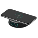 Full HD WiFi Camera in Alarm Clock with Wireless Charging