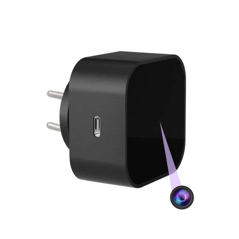 Full HD WiFi Camera in USB Type-C Charger
