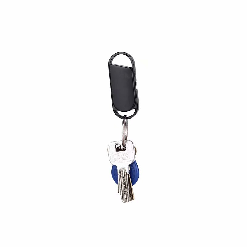 Dictaphone audio recorder key-chain up to 18 hours of recording