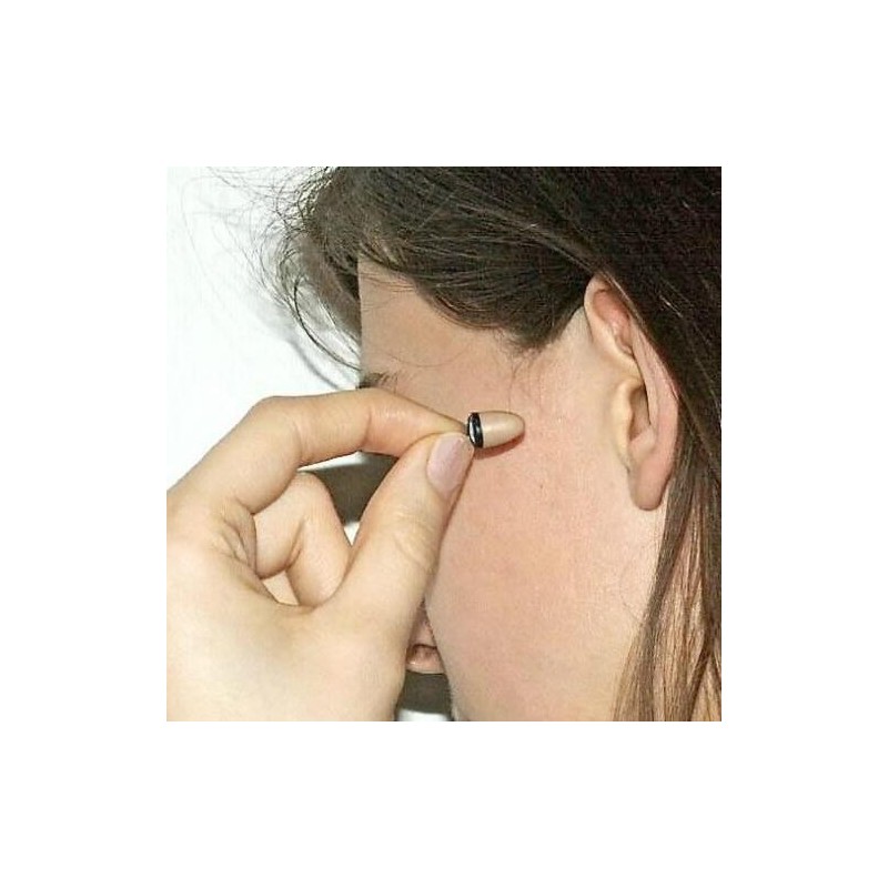 Miniature wireless in-ear headset