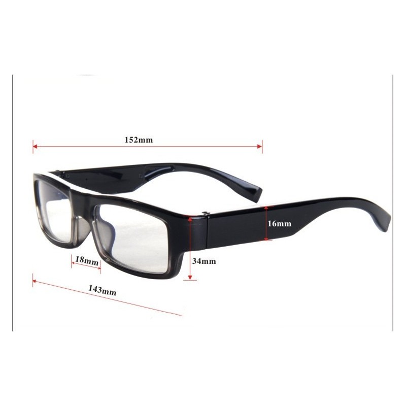 Lunettes caméra Full HD 90 minutes