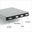 Micro enregistreur vocal autonomie 80h et 160h en détection