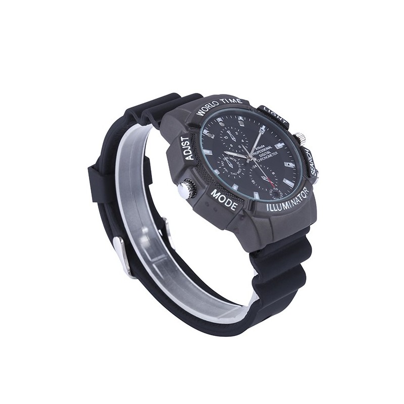 Montre caméra espion sport Full HD jusqu'à 2h