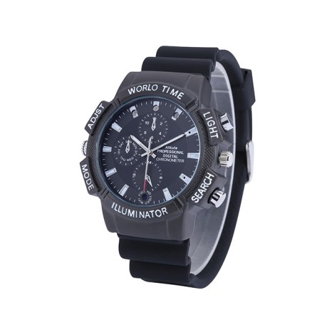 Watch Full HD sports spy camera up to 2 hours